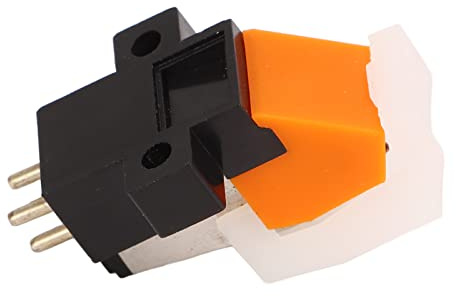 CHICIRIS Cartucho de Tocadiscos, Reemplazo de Fono Plástico Metálico de Audio de Alta Fidelidad para DJ con Salida de 4,2 MV y Compatibilidad Versátil