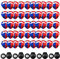 Staubmaske Atemmaske Mundschutz Mundmaske 5-lagigem Filter Waschbar Staub Schutz Maske Ersatzfiltern Anti Pollen Allergie Mit Ventil Motorrad Radsport Outdoor aktivitäten 4sold (USA Flag)
