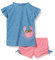 Playshoes Unisex Kinder Uv-schutz Bade-set Zweiteilig Schwimmshirt Badeshorts Badebekleidung, Krebs, 98-104 EU