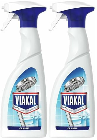 FIRST CHOICE KAYA Limescale Remover Spray 500ml with Protective Gloves Antibacterial Stain Cleaner for Bathroom, Kitchen & Home (2)