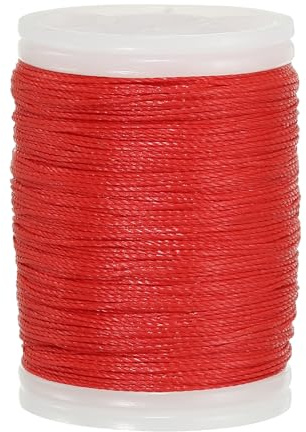 sourcing map Archery Recurve Bow String Serving Thread 120 Yard / 110 m Nylon Bowstring for Recurve Bow Compound Tying Sight Nock Point (Red)