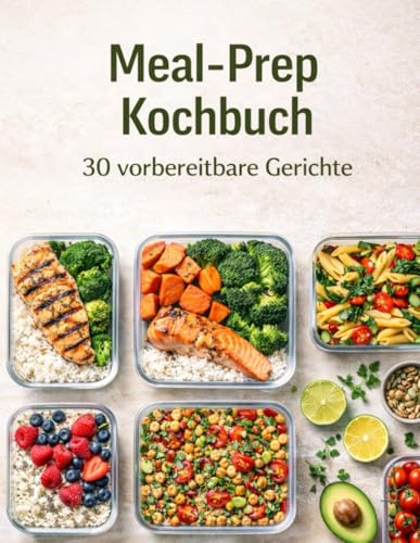 Meal-Prep Kochbuch - 30 vorbereitbare Gerichte