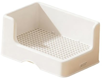 Wyhqgn Litter Tray Toilet Tray Pet Cage Small Accessory Guard Easy Cleaning Suitable for Rodents Toilet Training I, 32x22x16cm Detach