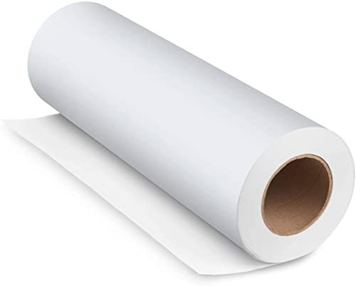 Pellicola autoadesiva per mobili, per auto, per esterni, lucida, 100 x 500 cm, opaca, bianco, per cucina, per mobili, impermeabile, per armadi, cucina, pellicola decorativa