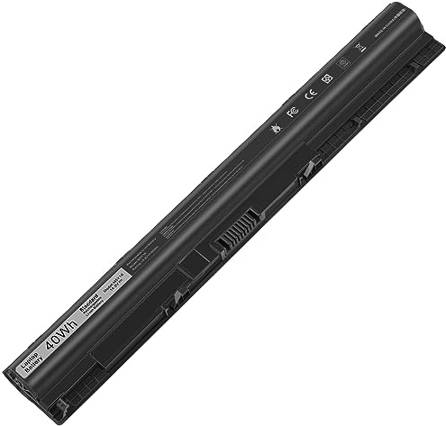 PASUKTER Batterie d'ordinateur portable 40 Wh M5Y1K pour Dell Inspiron 14 15 17 3000 5000 série 3551 3451 3558 5559 5558 5555 5758 GXVJ3 HD4J0 M5Y1K K185W WKRJ2