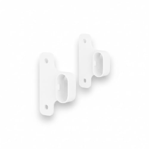 Supporto per bastone per abbigliamento compatibile con IKEA PAX Komplement (bianco)