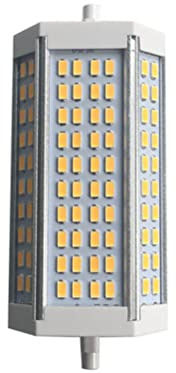 Glödlampa, R7S-lampa 135 mm LED-lampa, ingen dimning, 40 W, majslampor 4000 lm, 80 LED-pärlor, SMD 5630, strålkastare, dubbelsidig ände, infällda lampor, J135-typ, ersätt