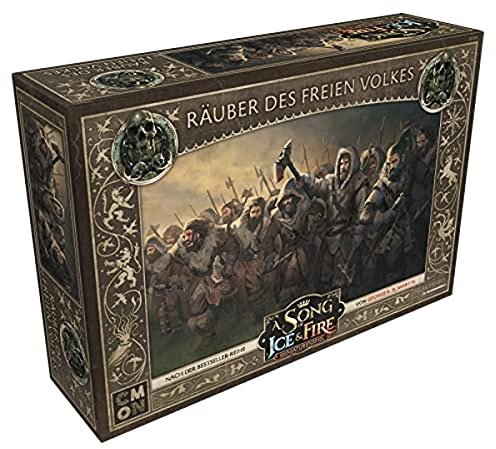 CMON Asmodee A Song of Ice & Fire - Räuber des Freien Volkes, Erweiterung, Tabletop, Deutsch, mehrfarbig, bunt, CMN0078