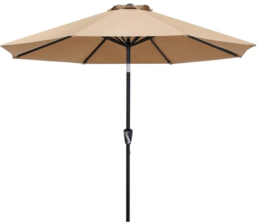 ABCCANOPY Lampe pour parasol 2,7 m kaki