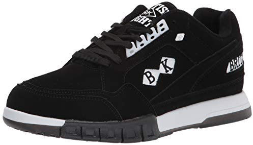 British Knights Herren Metros Sneaker, Schwarz/Weiß/Schwarz Ice, 42 EU