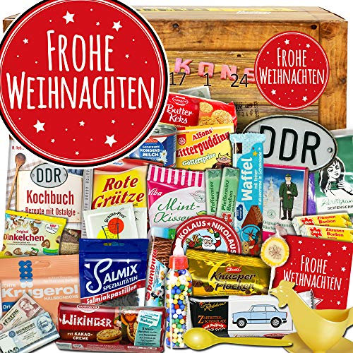 AdventsKalender Ostprodukte + DDR Produkte 2025 + Weihnachtskalender + Pfeffi, Zetti, Sandmann, Bambina, Ampelmann, Knusperflocken