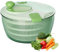 Yeqqzq Salad Spinner, Salad Washer and Spinner, 4L Lettuce Spinner with Vegetable Washing Basket and Serving Bowl