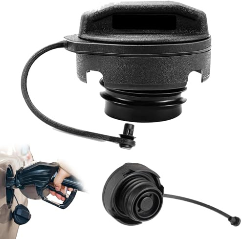 Tapa de depósito con banda de sujeción, repuesto para VW Polo 9N, Golf 4/5/6, Passat, Audi A4, A6, A8, repuesto 1H0201553B 1J0201550A