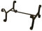 Imex El Zorro Jardinera Suelo Forja, Hierro Forjado, Negro, 34x19 cm