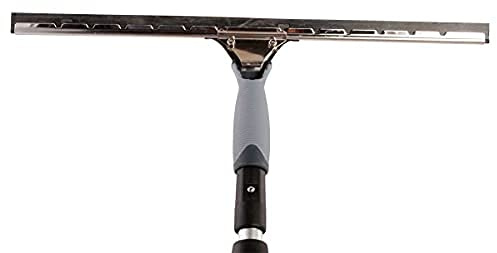 Axis Line Estrattore professionale per finestre, 45 cm, ergonomico con bordo in gomma in acciaio inox