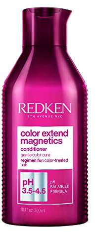 Redken Color Extend Magnetics Conditioner | Für Coloriertes Haar | Schützt Farbe & Verleiht Glanz | Mit Aminosäure | Sulfatfrei | 10,1 Fl Oz