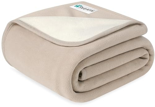 PetAmi Waterproof Pet Blanket Dog Bed Couch Cover for Furniture, Reversible Washable Soft Fleece