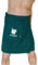 Lashuma Sauna Kilt Herren L - XXL, Lillby Saunahandtuch für den Mann mit Bauch Opal - Grün