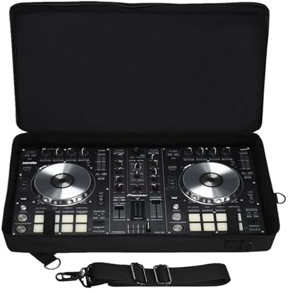 Hzycwgone Schutzhülle für Hercules Inpulse 500, für Native Instruments Traktor Kontrol S4 Mk3, Pioneer DJ DDJ-SR2/SR, DJ-Controller, Reisetasche, Schultertasche, Rucksack für Kopfhörer, Tablet, Kabel
