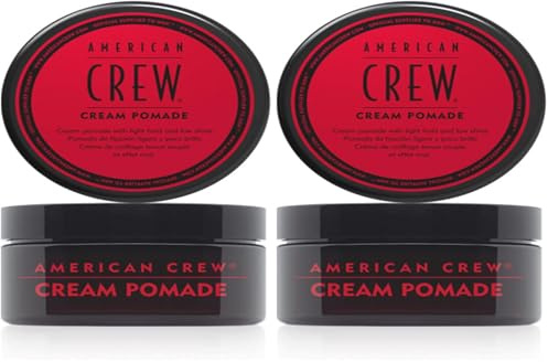 American Crew Pomada de Fijacion (Fijacion Ligera/Poco Brillo) 85 g (Paquete de 2)