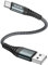 ZKAPOR Short USB C Cable 50CM, Type C Charger Cable 3A Fast Charging Nylon Braided USB C Lead for iPhone 15/15 Pro Max, Samsung Galaxy S23/S22/S21/S10, Note 10, Huawei P40/P30, Google Pixel