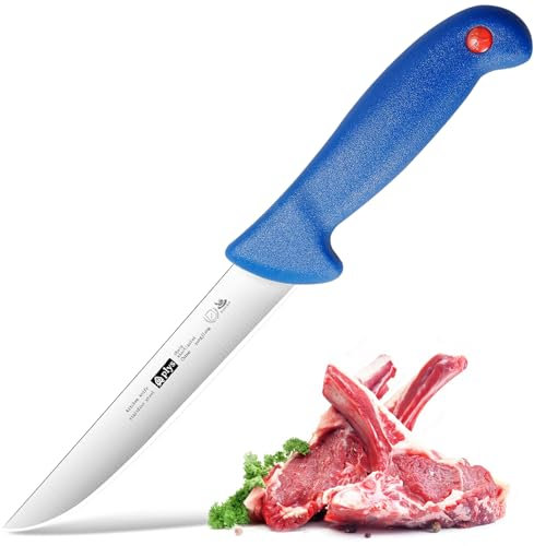 Plys Coltello per Sfilettare Pesce 15cm: Coltelli Macellaio Professionali Affila Coltello Disosso