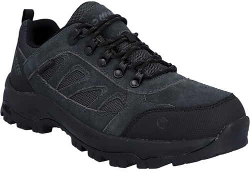 HI-TEC Bandera Expedition Low Hiker för män, Träkol, 44 EU