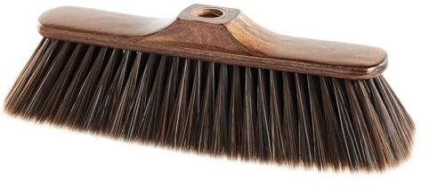 MAYA Escoba Nature. Madera Barnizada. Especial para Suelos Delicados como Parqué y Laminado. Fibras Extra Suaves.