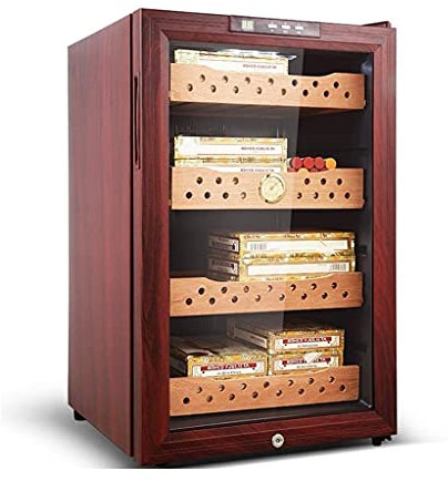 ksamwjf Barware Cigar Cabinet Cigar Cigar Box Large Capacity Cigar Box Cigar Box High-end Smoking Set Cigar Thermoelectric Cooler Humidifier Uniform Cooling Cooking Dining