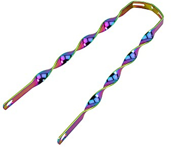 Lowrider 20 Twisted Fender Braces Oil Slick.