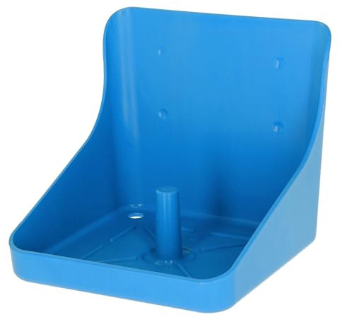 Kerbl Lecksteinhalter Royal-Blau Kunststoff, eckig