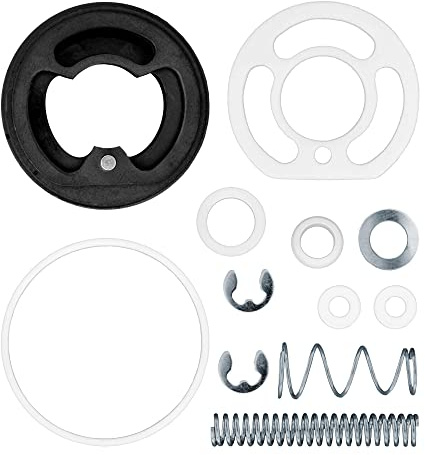 Master Elite Series PRO-44 Series HVLP Spray Gun Rebuild Kit #1 - Repair and Maintenance of All Master Elite 44 HVLP Spray Gun - Contains Spray Head Parts, Seals, Baffle, Spring, Trigger Pivot, Clips