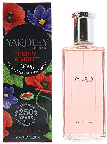 Yardley of London Poppy & Violet Eau de Toilette, 125ml