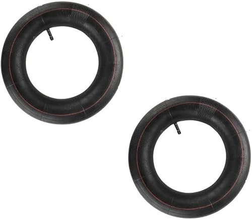 Supernic 2 Pcs Inner Tube 3.50-8 Wheelbarrow Inner Tubes Straight Valve fits 8 Rim Wheelbarrow Tire Replacement Inner Tubes for Trolley Scooter Hand Trucks Lawn Movers