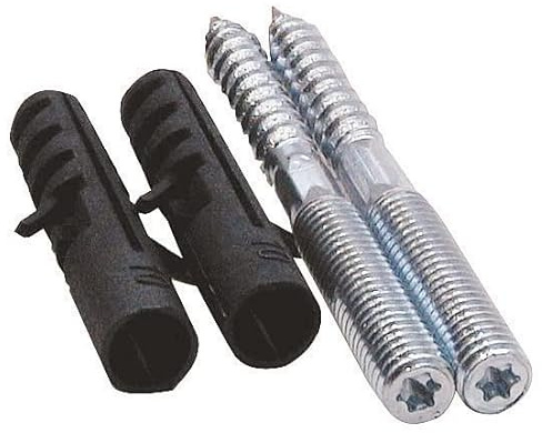 Sanitop-Wingenroth 2 viti prigioniere con tassello, 10 mm, M8 x 50 mm, in acciaio zincato, 104029