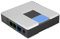 Adattatore VoIP2 Porte, Adattatore Telefonico Voice Over IP per Chiamate Globali Gratuite e a Lunga Distanza con Cavo di Rete, Supporto Protocollo Sip V2 (Spina Europea)