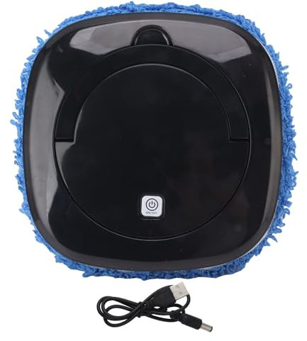 Robot Lavapavimenti Mop Robot Lavapavimenti Intelligente Robot di Pulizia Automatico Aspirapolvere e Lavapavimenti Robot Automatico Mop Robot Sterzo Automatico, Basso Rumore