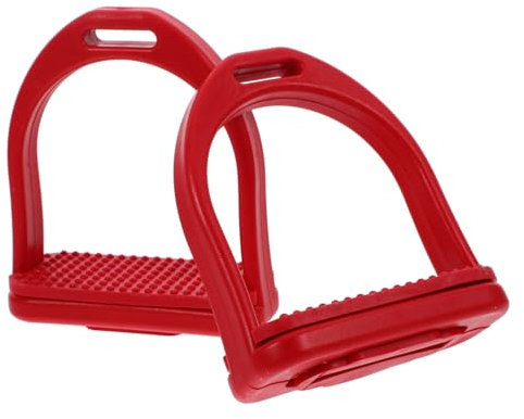 TOKIDNY 1paar Sicherheitsbügel Für Reiten Pom Western Sattelbügel Leicht Und Flexibel Ergonomisches Design Beim Reiten Für Trail Riding