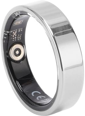 XUMIUZIY Smart Ring för Män och Kvinnor, 50m Vattentät Aktivitet Tracker Fitness Ring Steg, Fjärrkontroll för Att Ta Foton och Byta Videor (13 ID: 22,6mm/0,88in, omkrets: 70mm/2.75in)