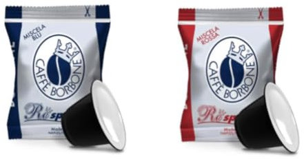 Caffè Borbone - Cialde Miscela Blu - Confezione da 50 Pezzi - Filtro in Carta da 44mm