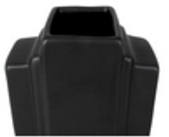 pt, Jarrón de cerámica Art Rectángulo 23 cm