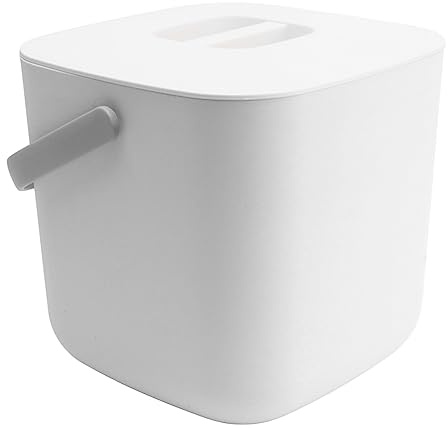 Zerodis Portable Mini Dishwasher for Deep Cleaning | Compact 18W Countertop Dishwasher for Fruit, Vegetables, Dishware | Hands-Free | Lightweight ABS, PC Material (White)