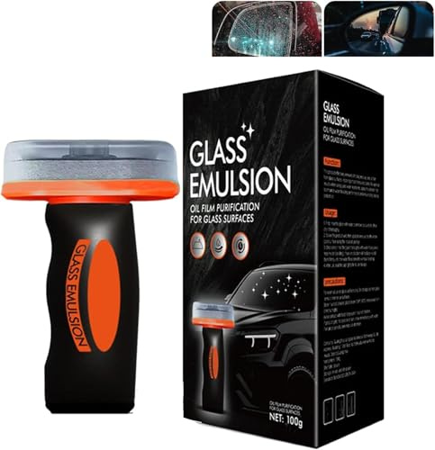 Protector de vidrio Q4, limpiador de emulsión de vidrio, loción para eliminar película de aceite de mango, revestimiento antivaho hidrofóbico para ventanas y parabrisas, limpiador automotriz (1)