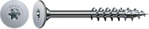 SPAX, Rückwandschraube, Flachrückwandkopf, Korpusschraube, T-Star, T20, 4CUT, Teilgewinde