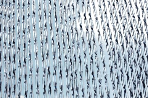 La Tenda CASA Türvorhang ALBI 1 Fliegenvorhang Insektenvorhang Balkonvorhang Raumteiler schwarz transparent, Maße:100 x 230 cm