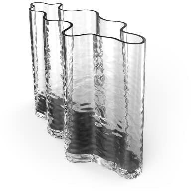 Cooee Design Gry Wide vas 24 cm klar, glasvas, tulpanvas, klar färg