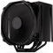 ENDORFY Fortis 5 Black - Ventilador de CPU con ventilador de 140 mm, 140 mm, modo semi-pasivo opcional, refrigerador am4, refrigerador de CPU AM5, AM5, AM4, LGA1700, LGA1200