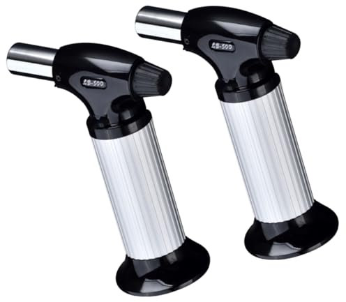 KONTONTY Lot De 2 Petits Pulvérisateurs À Impact Pour Barbecue Outil De Soudage Haute Température Coupe-vent Pour Barbecues En Plein Air