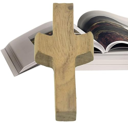 Wood Crosses fidget, trävors Träkorsar Handgjorda uppmuntran | Multifunktionella utsökta handhållningshantverk för barn, vuxna, vänner