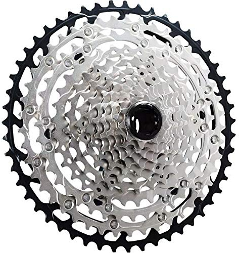 SHIMANO SLX CS-M7100 Cassette - 12-Speed, 10-45t, Silver/Black, Micro Spline